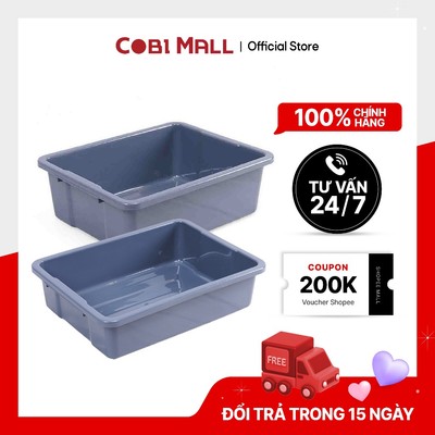Hộp Nhựa Đa Năng Tiện Lợi Dùng Để Thu Gom Chén Bát Trust (19L & 23L) - Cobi Home