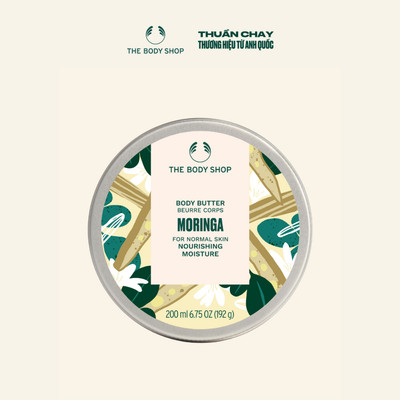 Bơ Dưỡng Thể Hương Hoa Chùm Ngây Moringa Body Butter 200ml The Body Shop