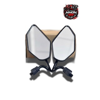 Gương Chiếu Hậu YA Chân Cong – Ren Thuận (Bán lẻ 1 bên trái – Chân 10mm)