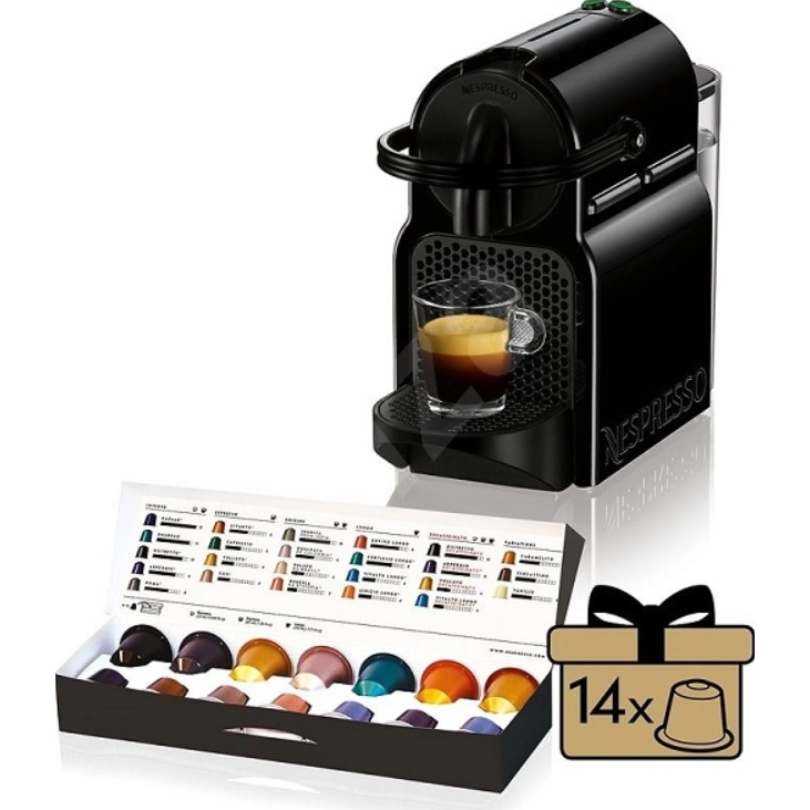 Máy Pha Cà Phê Viên Nén DeLonghi Nespresso Inissia EN80.B – Máy Pha Cafe Capsule Nhập EU , Hàng Chín