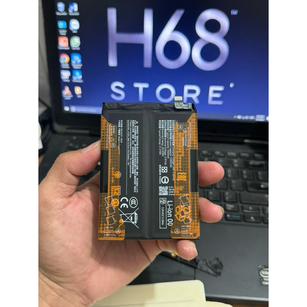 PIN REDMI NOTE 14 ZIN MÃ BR50 DUNG LƯỢNG CHUẨN 5500MAH