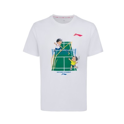 Áo T-shirt Thể Thao Nam Chuyên Nghiệp Li-Ning Cầu Lông/Pickleball/Tennis AHSW109-2V