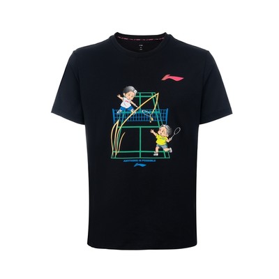 Áo T-shirt Thể Thao Nam Chuyên Nghiệp Li-Ning Cầu Lông/Pickleball/Tennis AHSW109-1V