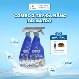 [Tặng 1 Chai Tẩy Rửa, 2 Miếng Chà] Combo 2 Chai Siêu Tẩy Đa Năng Dr.Natro Làm Sạch Mọi Bề Mặt 500ml