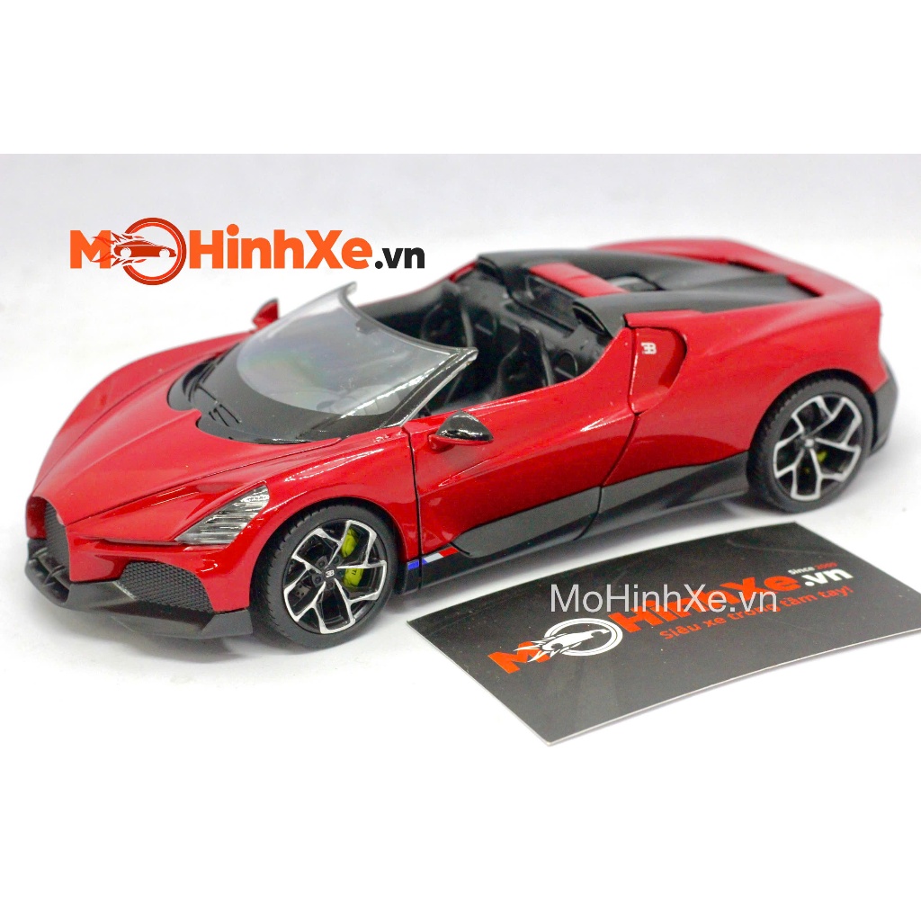 Mô hình xe Bugatti Mistral Roadster 1:24 Welly