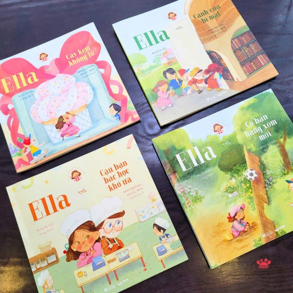 Sách –[SÁCH QUỐC GIA](Tặng túi tote, trọn bộ 4 tập) Wonderella - Alicia Vũ - Như Quỳnh,Ngọc Mai minh