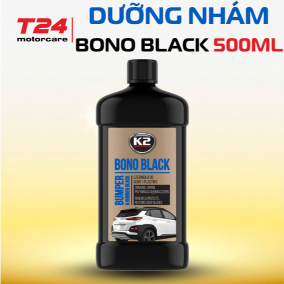 (Dưỡng) Phục hồi nhựa nhám K2 BONO BLACK nhập khẩu BA LAN Chai 500ml