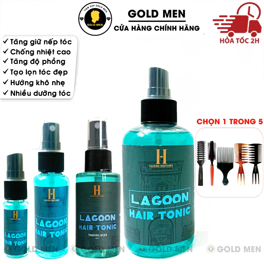 Xịt tạo phồng Lagoon Hair Tonic + Tặng quà [By Saigon Hustlers]