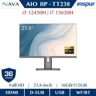 Máy tính All In One IIP - TT238 INSPUR cấu hình RAM 16 - SSD 500, viền màn hình siêu mỏng
