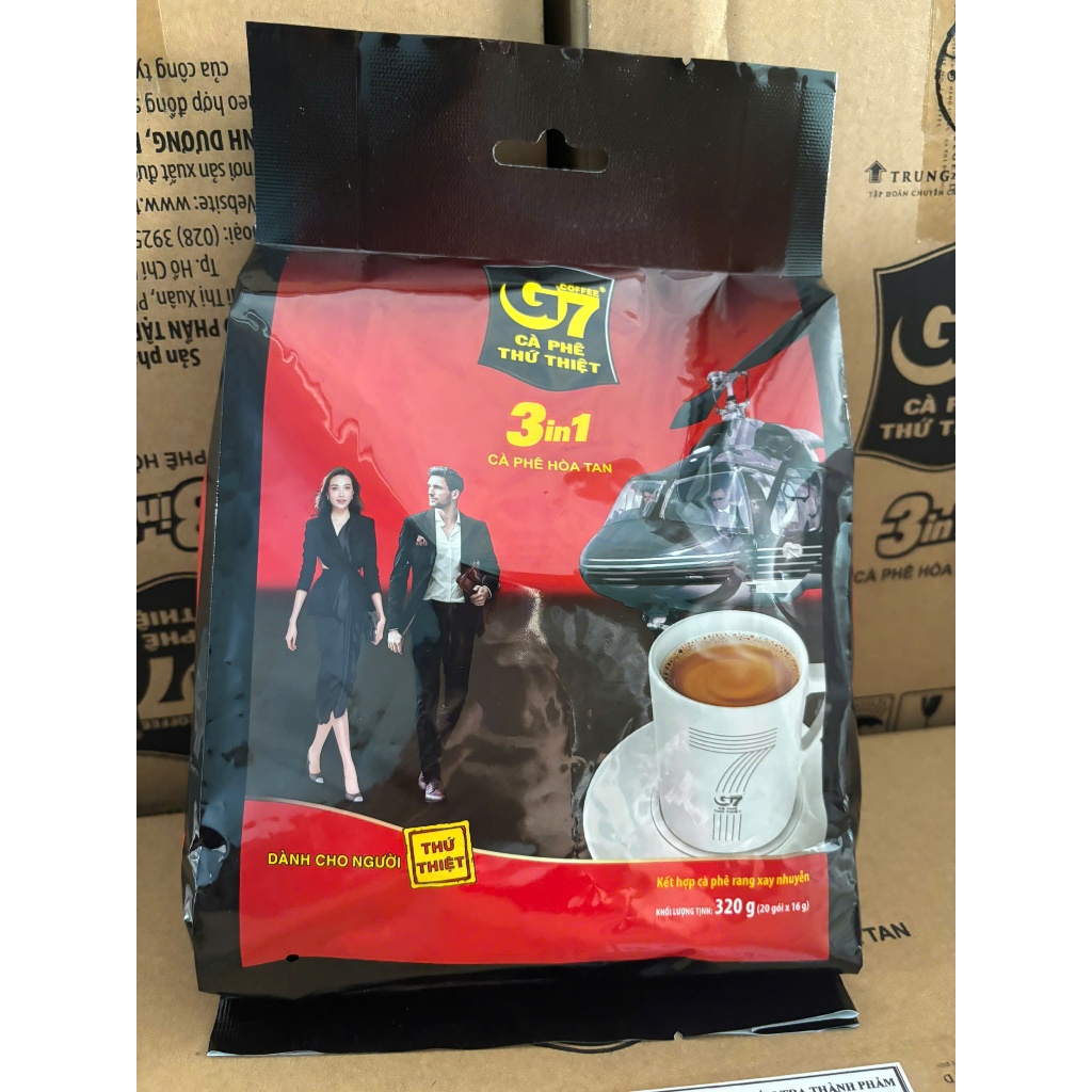 Cà phê Trung Nguyên G7 3in1 - G7 bịch 20 sachets