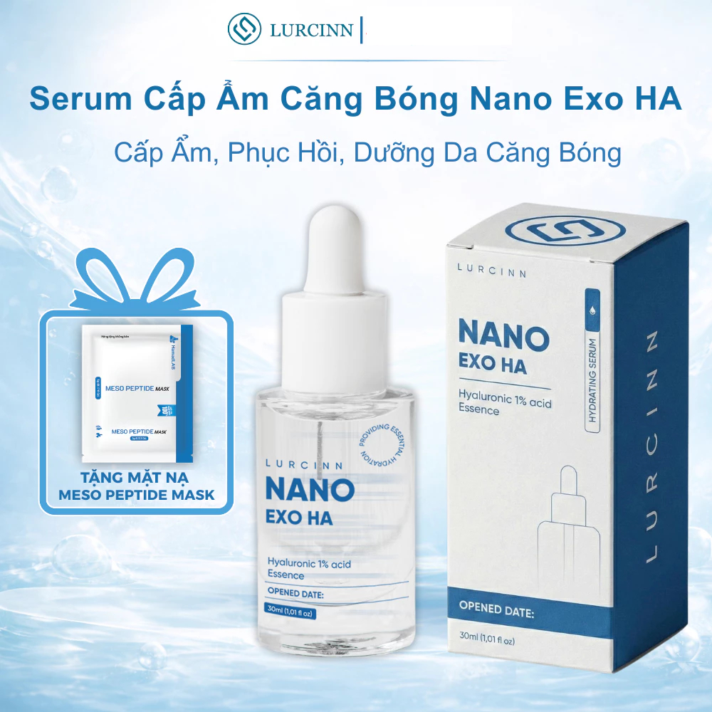 Serum Cấp Ẩm Căng Bóng Lurcinn Nano Exo HA 30ml
