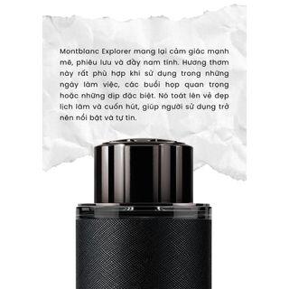 [BLANC] Nước hoa nam Montblanc Explorer EDP