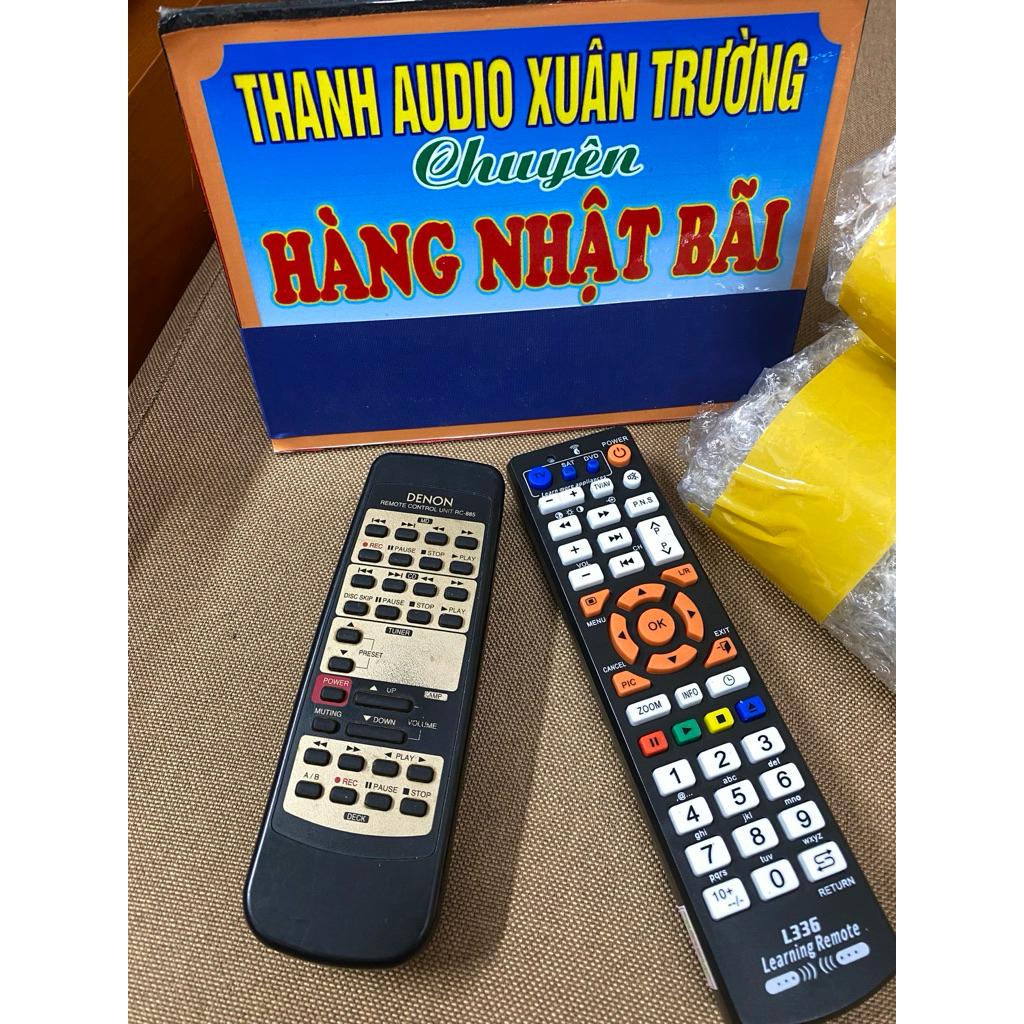 Khiển học lệnh âm li DENON PMA 390, 390AE, 390SE, 390RE, 390III, 390IV và 1500AE, F100, F101