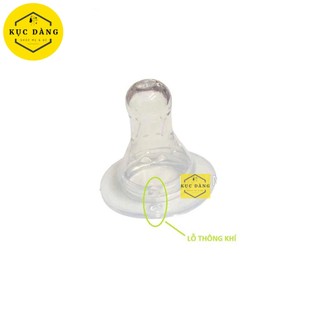 Núm Vú cổ hẹp Ly Silicone Siêu Mềm cho bé FANCY
