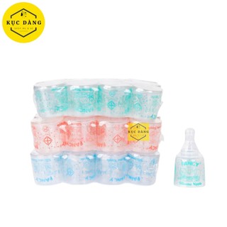 Núm Vú cổ hẹp Ly Silicone Siêu Mềm cho bé FANCY