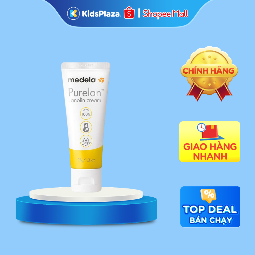 Kem bôi nứt cổ gà, khô da Medela Purelan 7g/ 37gram