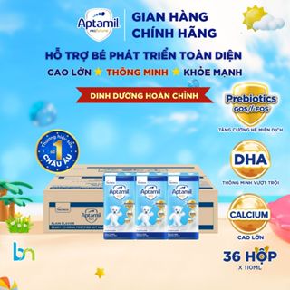 THÙNG SỮA DINH DƯỠNG PHA SẴN APTAMIL KID 110ML