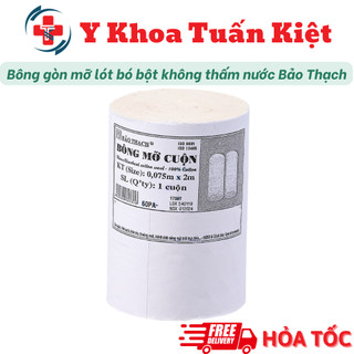 ✅ Bông gòn mỡ y tế lót bó bột không thấm nước Bảo Thạch lẻ