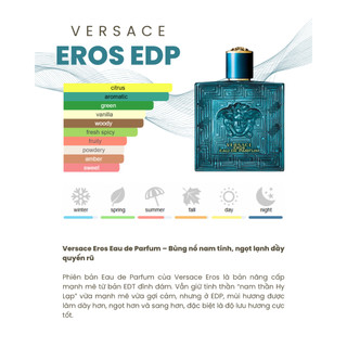 [BLANC] [Hỏa Tốc HCM] Nước hoa nam Versace Eros EDP 100ml