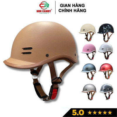 Mũ Bảo Hiểm nửa đầu cá heo CAMRY HELMETS thời trang, nhiều màu cá tính