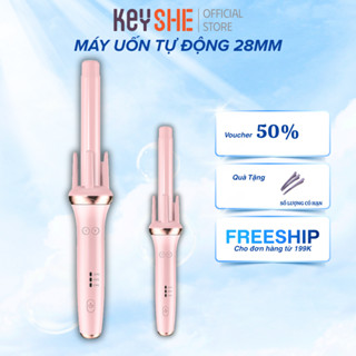 Máy tạo kiểu xoăn KEYSHE lọn nhỏ 28mm dễ thương làm xoăn nhanh giữ nếp lâu không hư tổn chính hãng