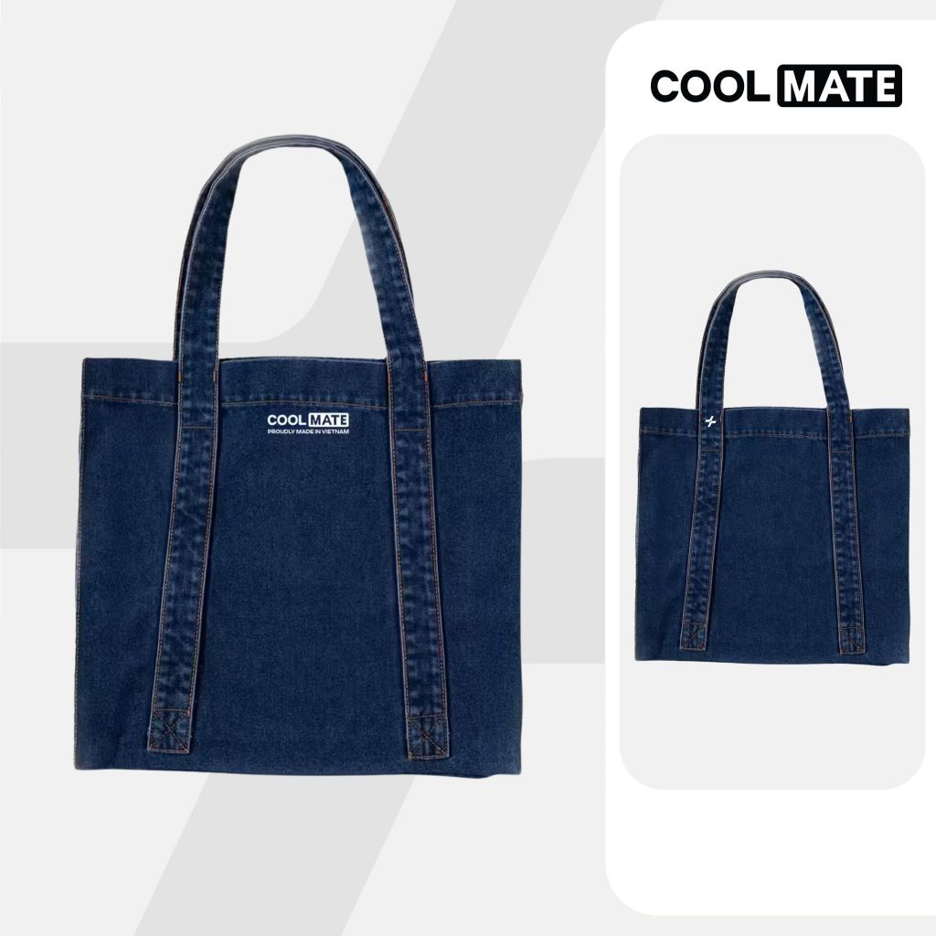 Túi Tote Denim Coolmate Graphic