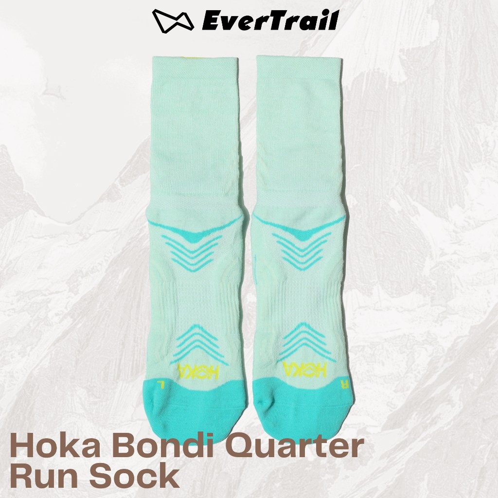 Tất/ Vớ Hoka Bondi Quarter Run Sock