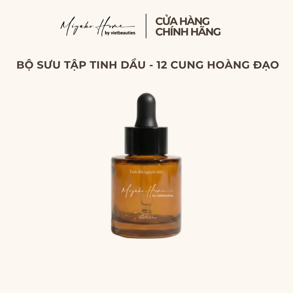 Tinh Dầu Nguyên Chất Thơm Phòng MIYAKO HOME | 12 Cung Hoàng Đạo | 20ml