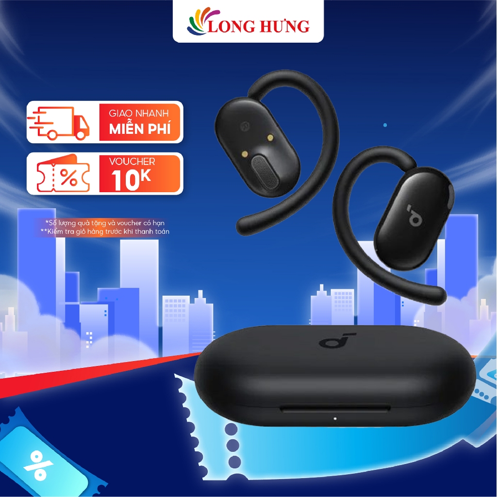 Tai nghe Bluetooth True Wireless Anker Soundcore V20i A3876 - Hàng chính hãng