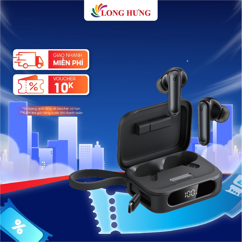 Tai nghe Bluetooth True Wireless Anker Soundcore P41i A3937 - Hàng chính hãng