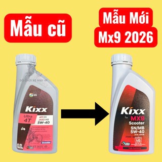 Nhớt Tổng Hợp Kixx Ultra Scooter 5W40 0,8L Nhập Khẩu Hàn Quốc Cho Xe  ( Tay Ga )  >>>>