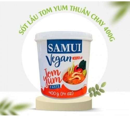 Sốt Lẩu Tom Yum Thuần Chay / Tom Yum Paste Samui 400g