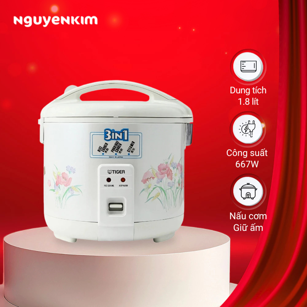 Nồi cơm điện Tiger 1.8 lít JNP- 1803