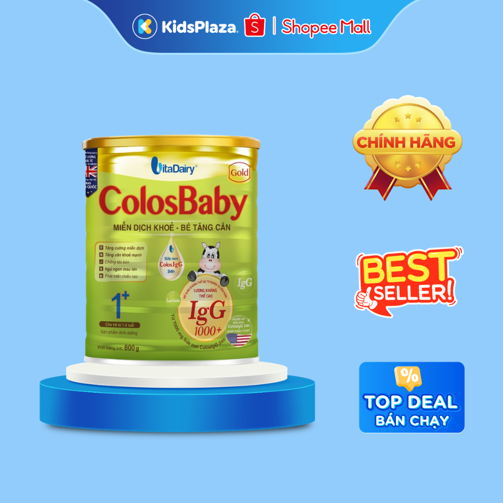 Sữa bột Colosbaby Gold cho bé 400/800G - Chính hãng, đẩy đủ số cho bé