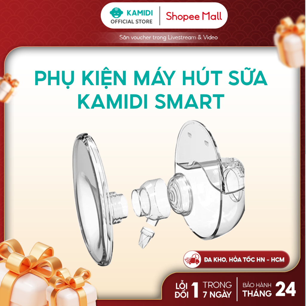 Phụ Kiện Đi Kèm máy Hút Sữa Kamidi Smart