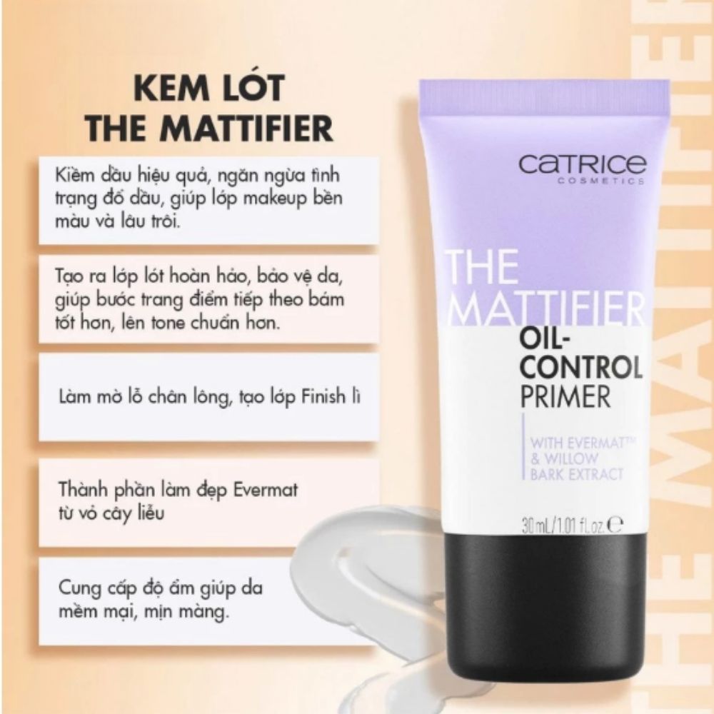 Ảnh 9 của Kem lót Catrice kiềm dầu dưỡng ẩm giảm dầu thừa, bã nhờn, cấp nước chuyên sâu