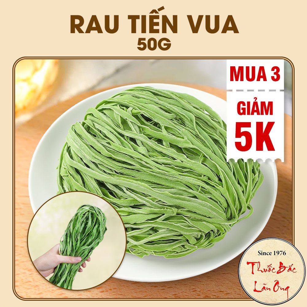 Rau tiến vua 50g, rau cần biển, trộn gỏi, nộm, siêu giòn, non xanh - Lãn Ông