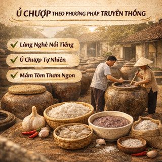 100g mắm tôm dùng thử ba làng thanh hoá