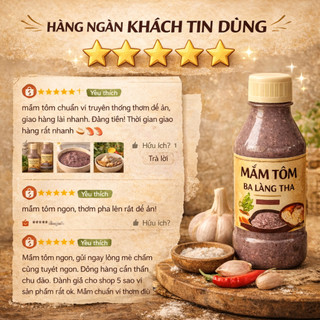 100g mắm tôm dùng thử ba làng thanh hoá