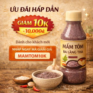 100g mắm tôm dùng thử ba làng thanh hoá