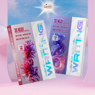 Bộ 2 Sách Chấp Bút 1000 Câu Writing – 60 Ngày Gieo Trồng Tư Duy Writing- Cải Thiện Kỹ Năng Viết [Kèm Audio]