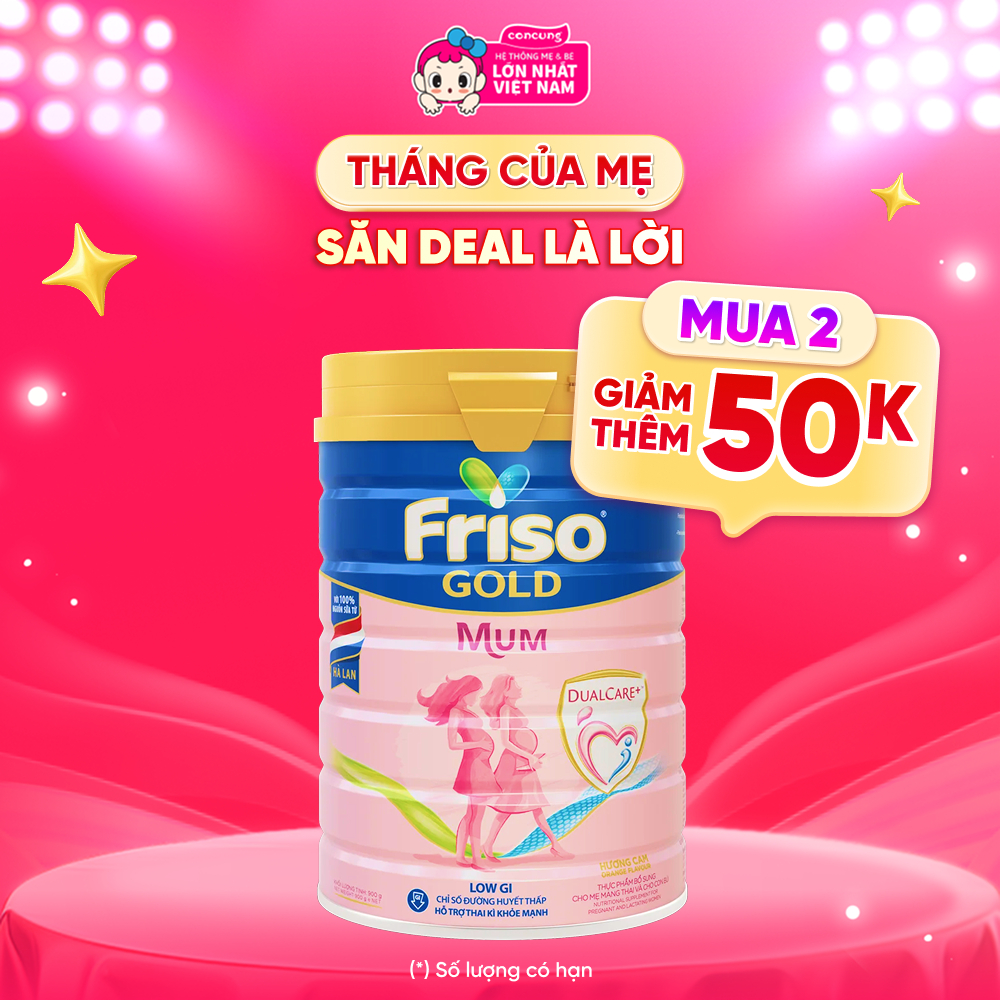 Sữa Friso Mum Gold hương Cam, 900g