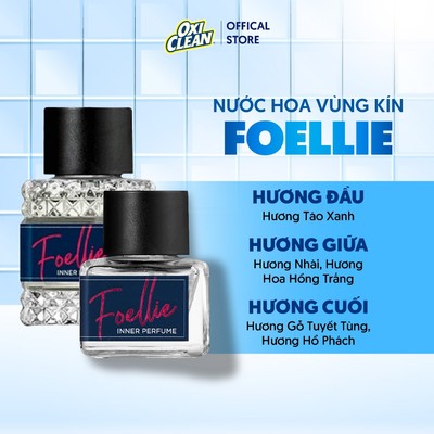 Nước Hoa Vùng Kín Foellie Cao Cấp Hàn Quốc Eau de Vogue Hương Tươi Mát Biển Cả Nhẹ Nhàng Dịu Nhẹ Dưỡng Da Cô Bé
