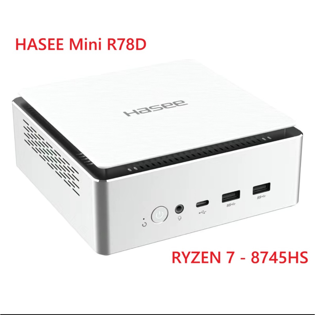 Mini PC HASEE R78D 8745HS | BRE NUC BREN7P buernuc Ryzen 7 - 8845HS | 7840HS Kinh Doanh Online Văn P