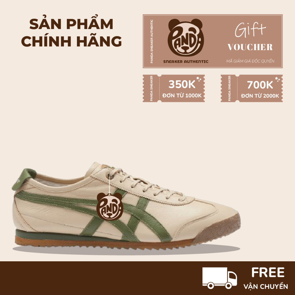 | Panda CHÍNH HÃNG | Giày Onitsuka Tiger Mexico 66 SD 'Beige/Green'