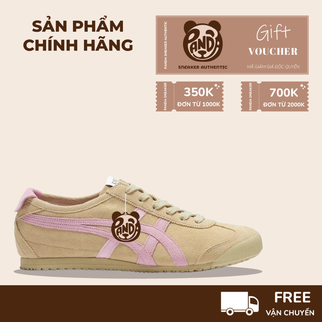 | Panda CHÍNH HÃNG | Giày Onitsuka Tiger Mexico 66 x Patou ‘Putty Cotton Candy’