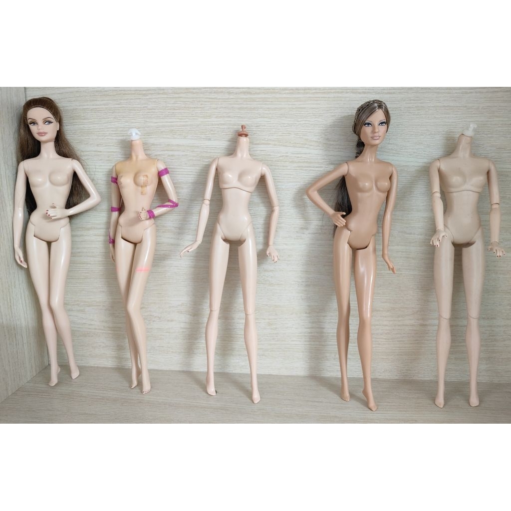 Búp bê barbie doll model muse body used