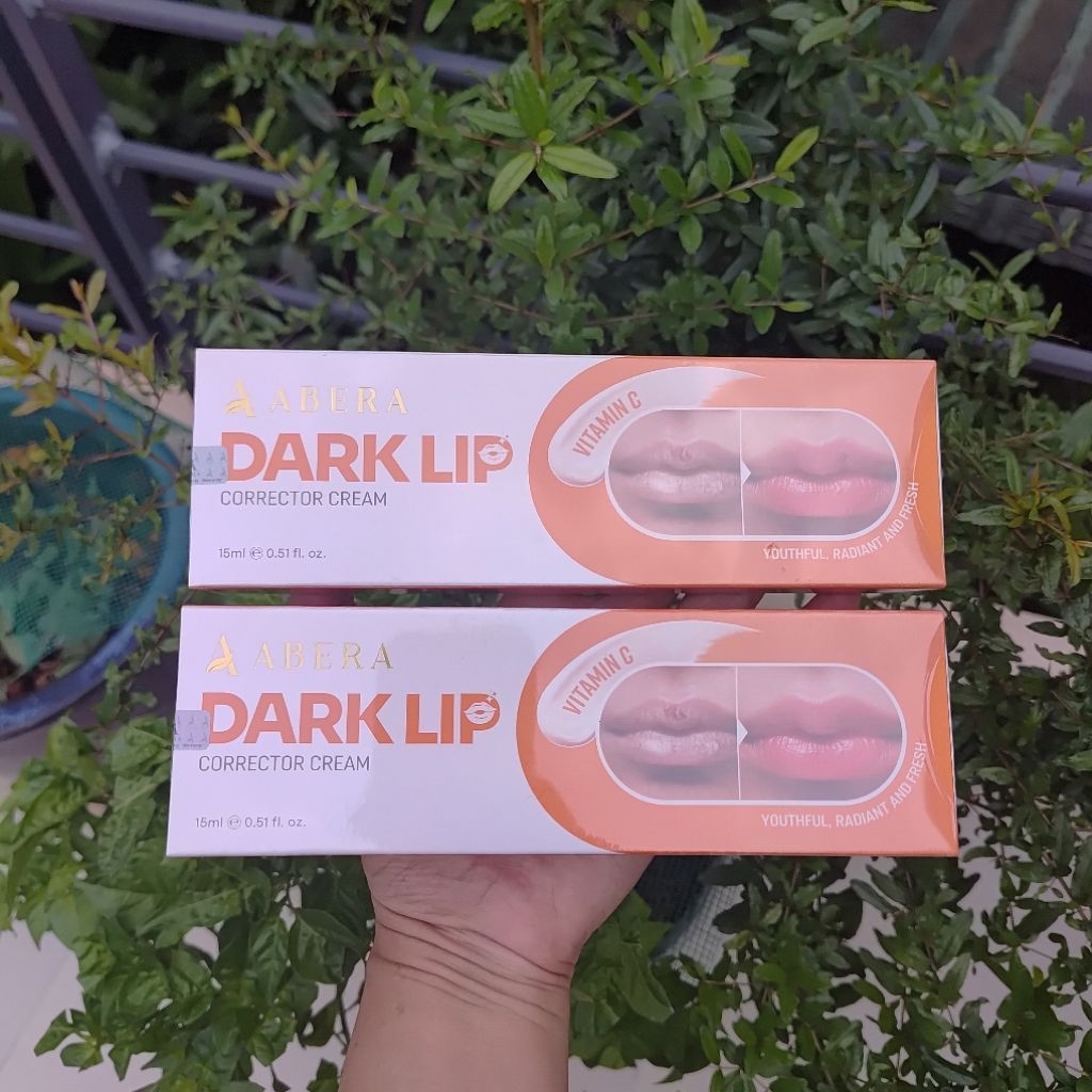 Bộ 2 Kem Thâm Môi ABERA 15ml - Hỗ Trợ Giảm Thâm Môi, Bong Tróc, Cấp Ẩm Cho Môi, Dưỡng Môi Hồng Tự Nh