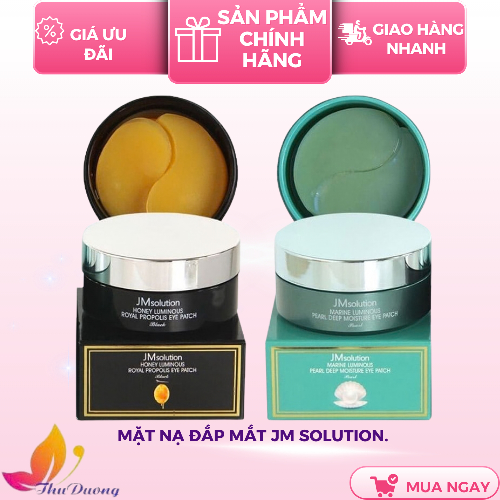 MẶT NẠ ĐẮP MẮT JM Solution.