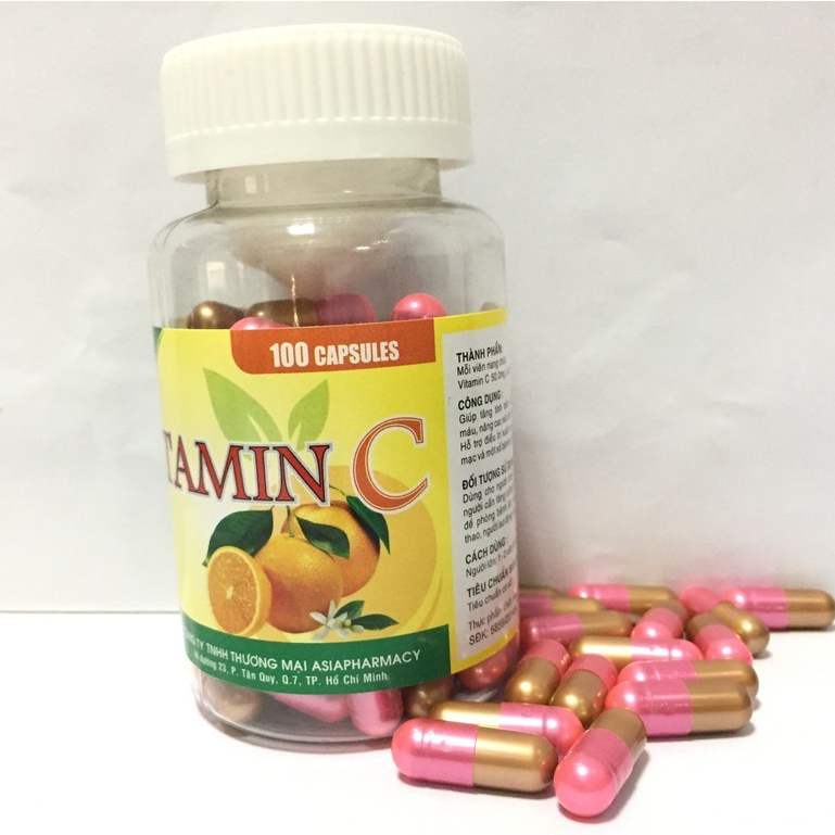 VITAMIN C - BỔ SUNG VITAMIN C (100 VIÊN) - TPCN